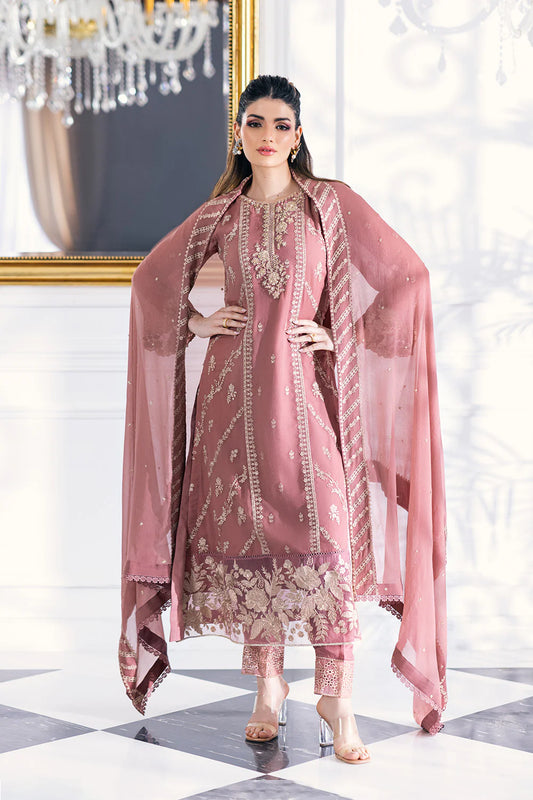 Etihad.C Peach Formal Collection Chiffon