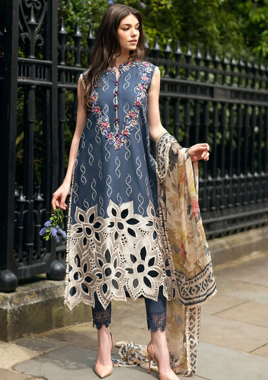Etihad.C Grey Luxury Lawn Collection